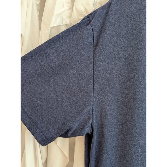 Ben Hogan Performance Polo Men's XL Blue with Green & White Stripes on Chest - Picture 10 of 11